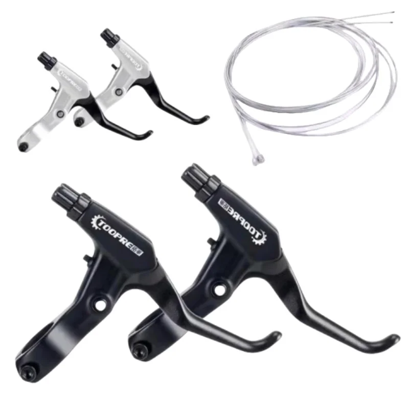 1 Pair High Quality Ultralight Aluminum Alloy Bicycle BMX Brake Handle MTB Mountain Bike Cycling Brake Levers V/Disc Brake Lever