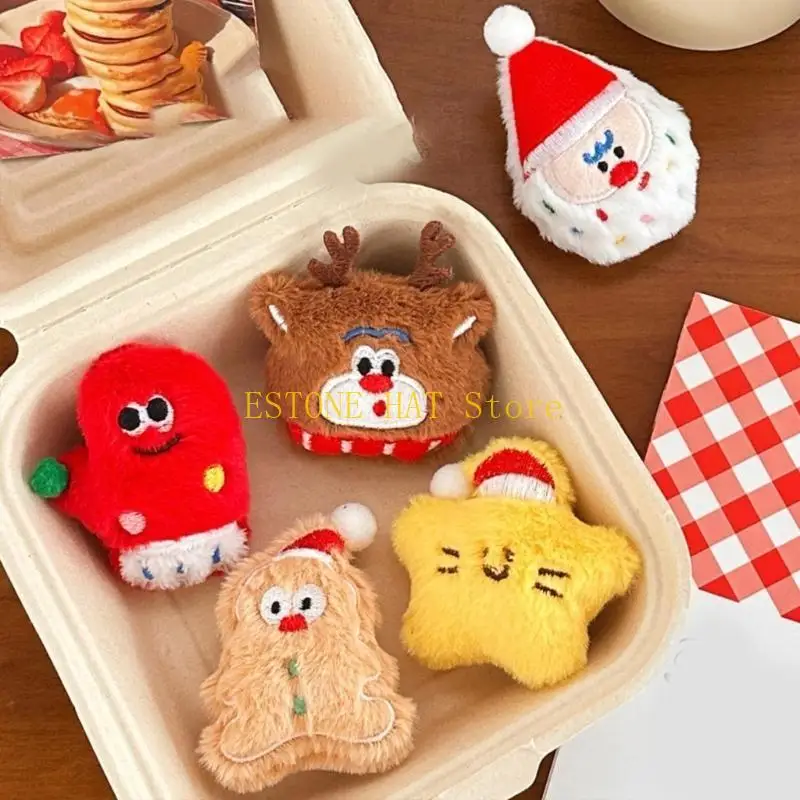 49mf Festival Decors Pin BROCOCH PLUSH BROCOCH BROOCH FURRY BROOCH UNTUK TAG