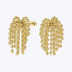ENFASHION Bouquet Earrings For Women Ball Dangle Earings 2021 Stainless Steel Fashion Jewelry Holiday Pendientes Mujer E211293
