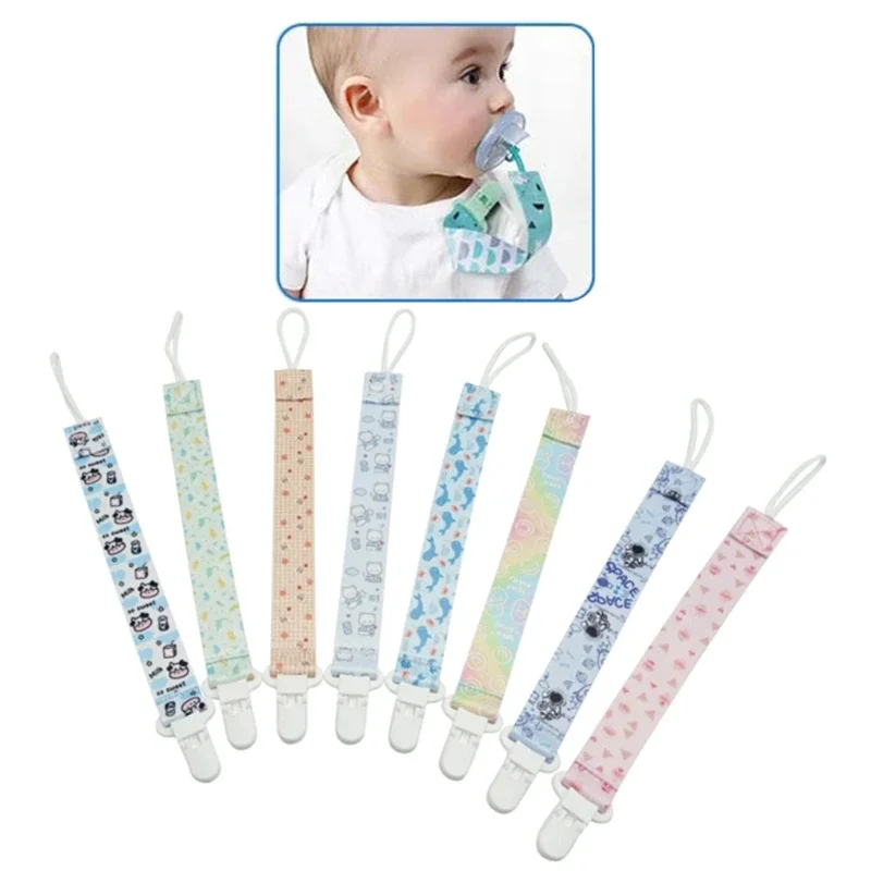 Adjustable Pacifier Clip Holder Convenient & Safe Pacifier Strap Teether Strap Baby Toy Hanger for Convenient Use Gift