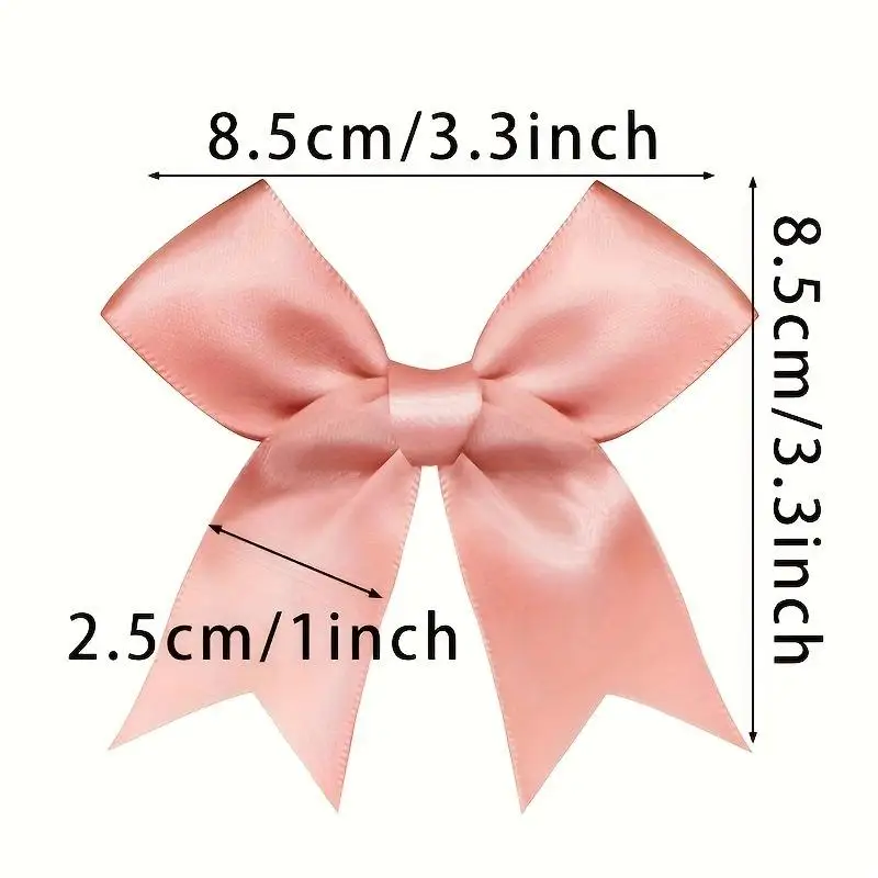 

20pcs Vivid Ribbon Bow - Beautiful Circular Gift Packaging, Handicrafts, Birthday And Wedding Decorations