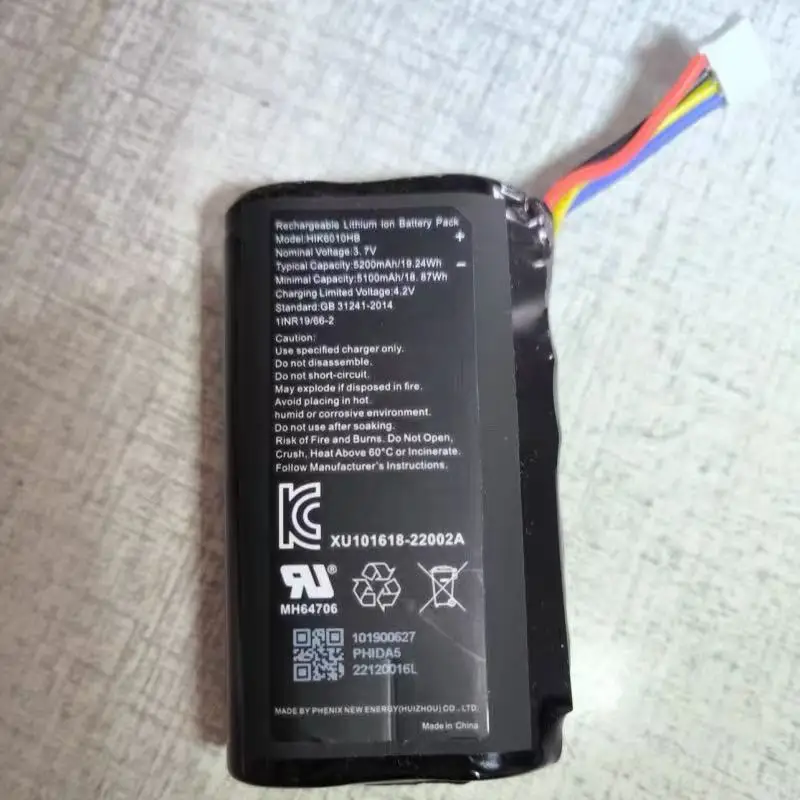new  original for  HIKVISION  EZVIZ  DB2C  CB3  HIK6010HB   5100mAh  Surveillance  battery