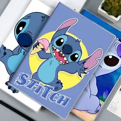 Lilo & Stitch Animation Peripheral Cartoon Creative Notebook Cute Ins Style High-looking Student Stationery Diary Handbook