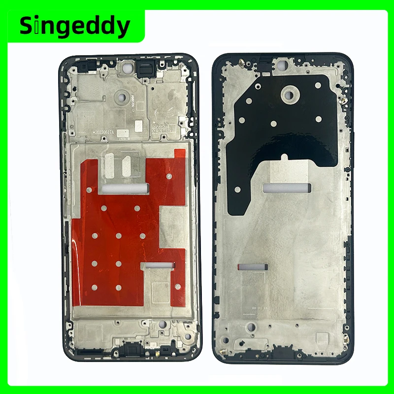 Cell Phone Housings For Huawei Honor X8A, X5i, 90 Lite, Front Housing LCD Frames, Screen Bezel Plate Cover, Display Middle Frame