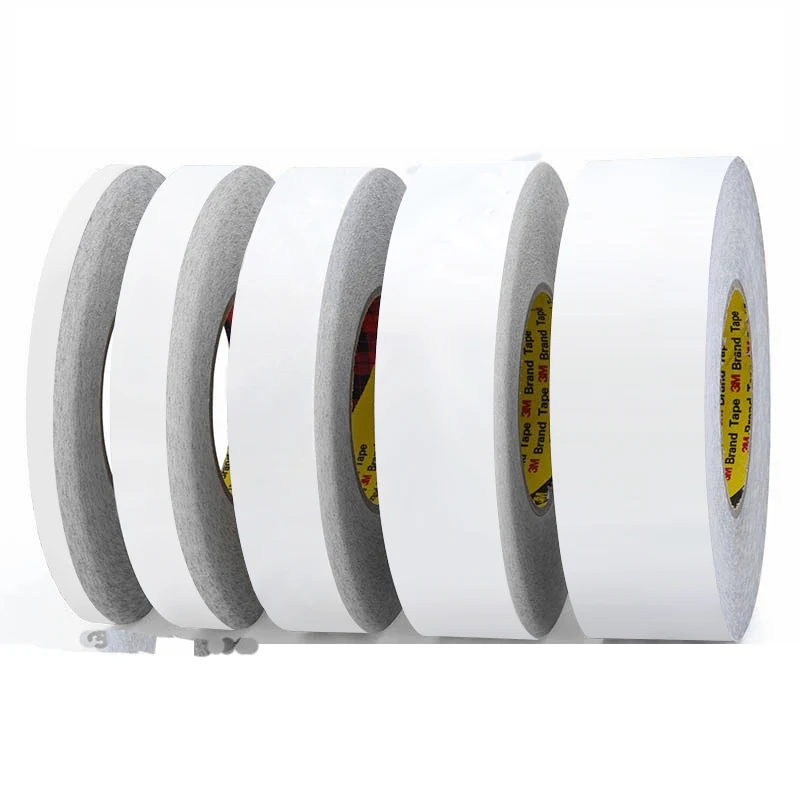 Double Sided Tape Adhesive Strong Sticky 50M/Roll Width 5mm/8mm/10mm/12mm/15mm/20mm ws2811 ws2812 3528 5050 Led strips