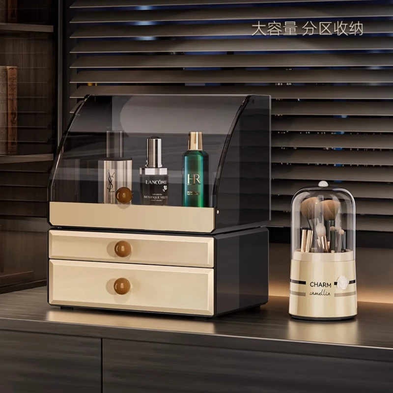 

XL Storage Box Desktop Premium Drawer Cosmetic Case Skin Care Product Shelf