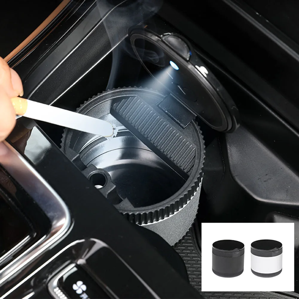

Для Geely Starray Boyue L Atlas FX11 2023-2025 автомобильная пепельница из алюминиевого сплава со светодиодной подсветкой, принадлежности для модификации салона автомобиля