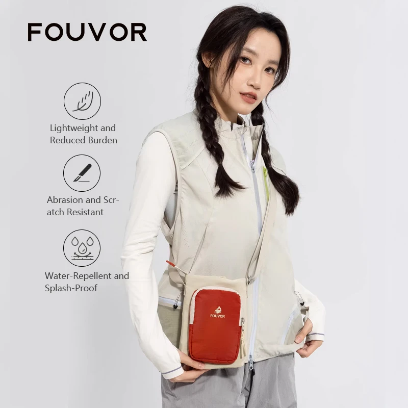 

Fouvor Women's Crossbody Bag Waterproof Portable Mini Phone Bags 2026 Outdoor Casual Daily Commute Small Shoulder Bags 3068-18