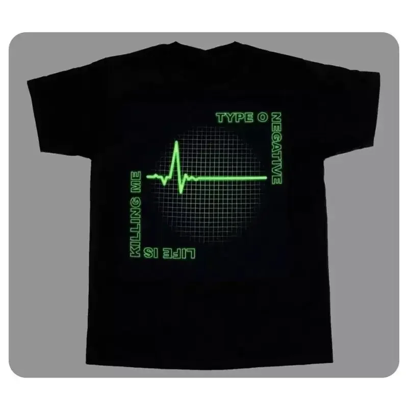 Ype O Negative Life Is Killing Me T Shirt Black