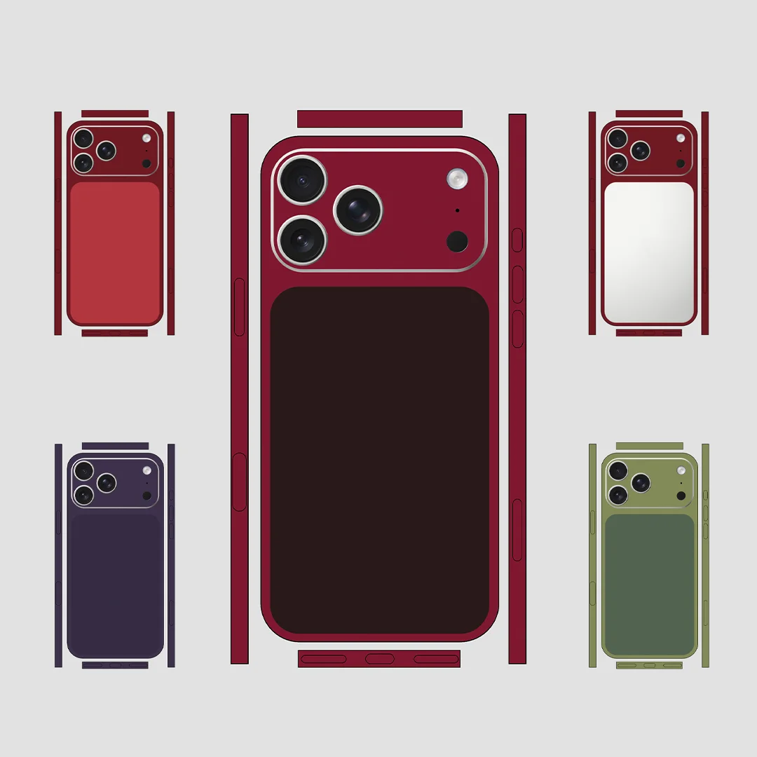 

Skin Sticker for iPhone 17Pro Decal Vinyl Cover Wrap Anti-Scratch Phone Back Protective Film