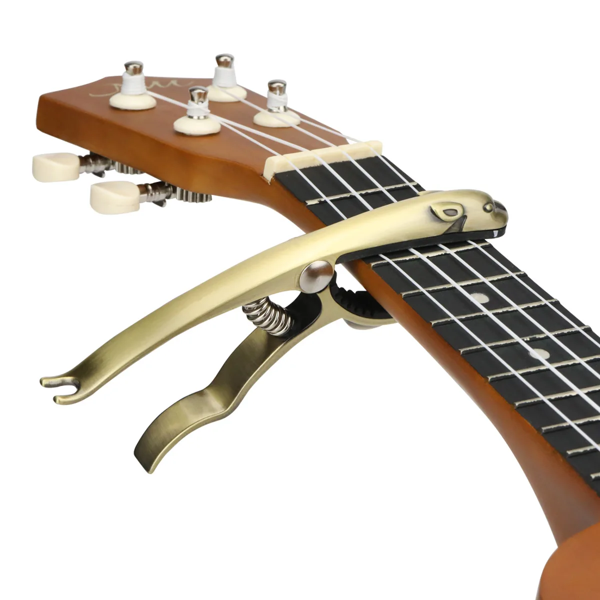 Professional Metal Guitar Capo Aluminum Alloy Clamp Key Trigger Tuner for Acoustic Electric Bass Musical Instrument Accessories