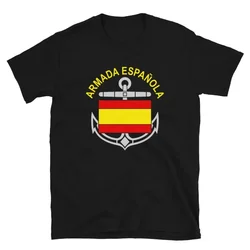 Spanish Armada navies Army Militar Men T-Shirt Short Sleeve Casual Cotton O-Neck Shirts Size S-3XL