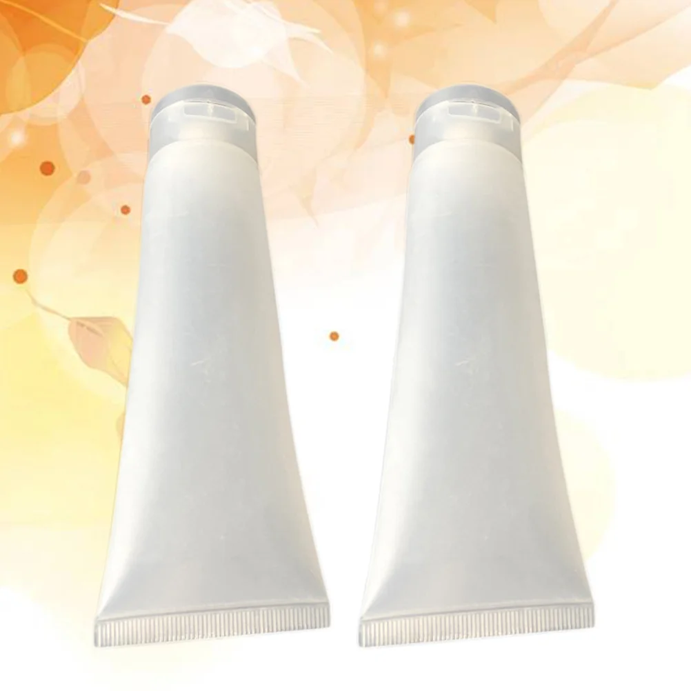 5 個 100 ミリリットル詰め替え可能なトラベルボトルハンドローションシャンプーコンディショナー漏れ防止スクイーズチューブチューブスクイーザー用