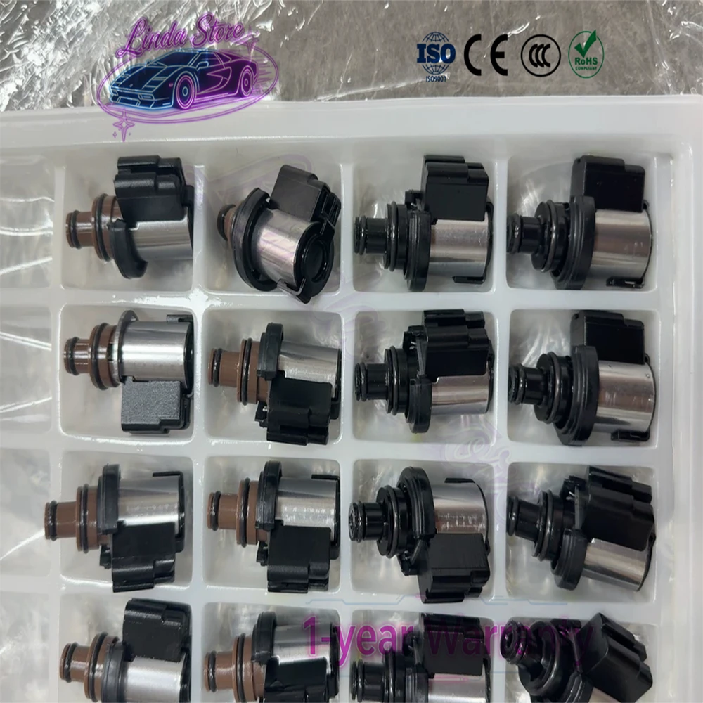 Genuine New TR580 TR690 CVT Torque Converter Lockup Solenoid 3.2-3.7Ω 12.2Ω-13.2Ω 31825AA050 For Subaru Lineartronic AUTO Parts