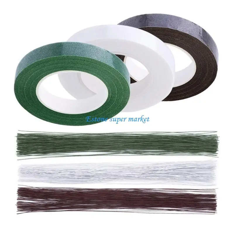 090B Creatieve bloembindgereedschapset Veelzijdige bloemschikgereedschappen Draagbaar ijzerdraad voor creatieve projecten