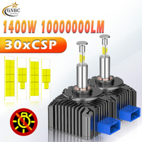 360 D3S D1S LED Headlight LED HID D2S D4S D8S Canbus D1R D2R D3R D4R Xenon Bulbs Turbo Car Lamp 6000K Motorcycle Light Plug&Play