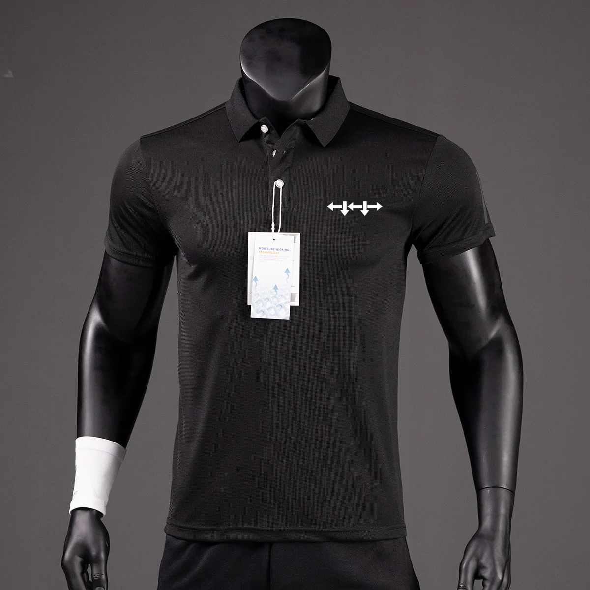 High Quality Unisex Golf Shirt Luxury Polo Shirt Quick-drying Breathable Lapel Short-sleeved T-shirt Men Summer