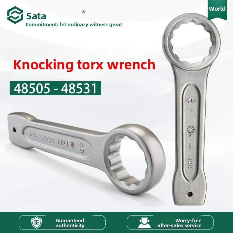 

SATAStar Hardware Tools Impact Torx Wrench48505-48531Single Head Socket Anti-Rust Wrench Spanner