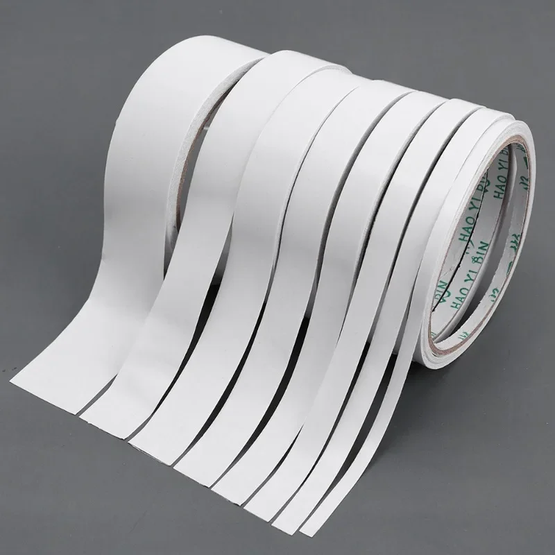 1Roll 8M Double Sided Tape Super Strong Double Faced Powerful Hand Tearing Adhesive Tape for Mounting Fixing Pad Sticky Paper