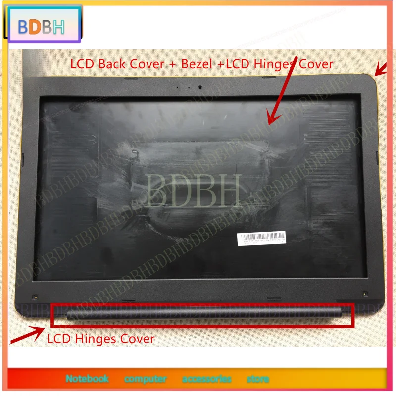 For ASUS V555L FL5800L A555L K555L X555 VM590L LCD Back Cover & Bezel & Hinges Cover