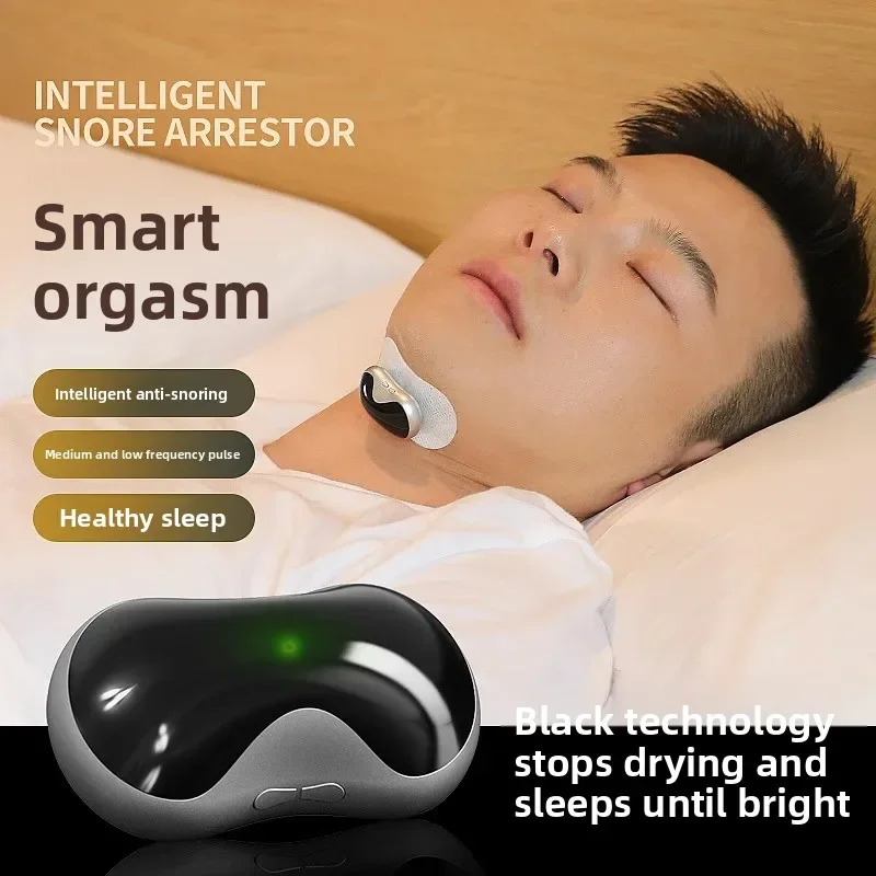 

Electric Smart Anti-Snoring Device–Wireless Snore Stopper with Noise Reduction, Gentle Sleep Aid, Safe Comfortable Design
