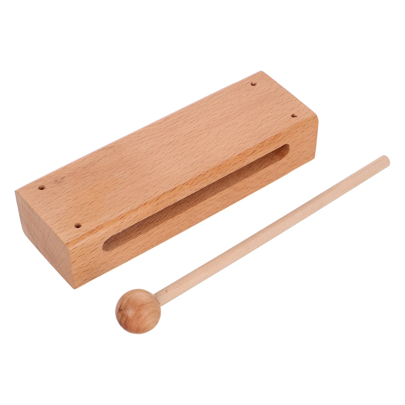 Orff Wooden Percussion Block Instrument for Music Education Develops Rhythm Skills Traditional Chinese Chime for Classroom
