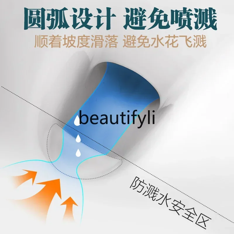 New household toilet flush toilet small apartment super swirl siphon ceramic ordinary toilet