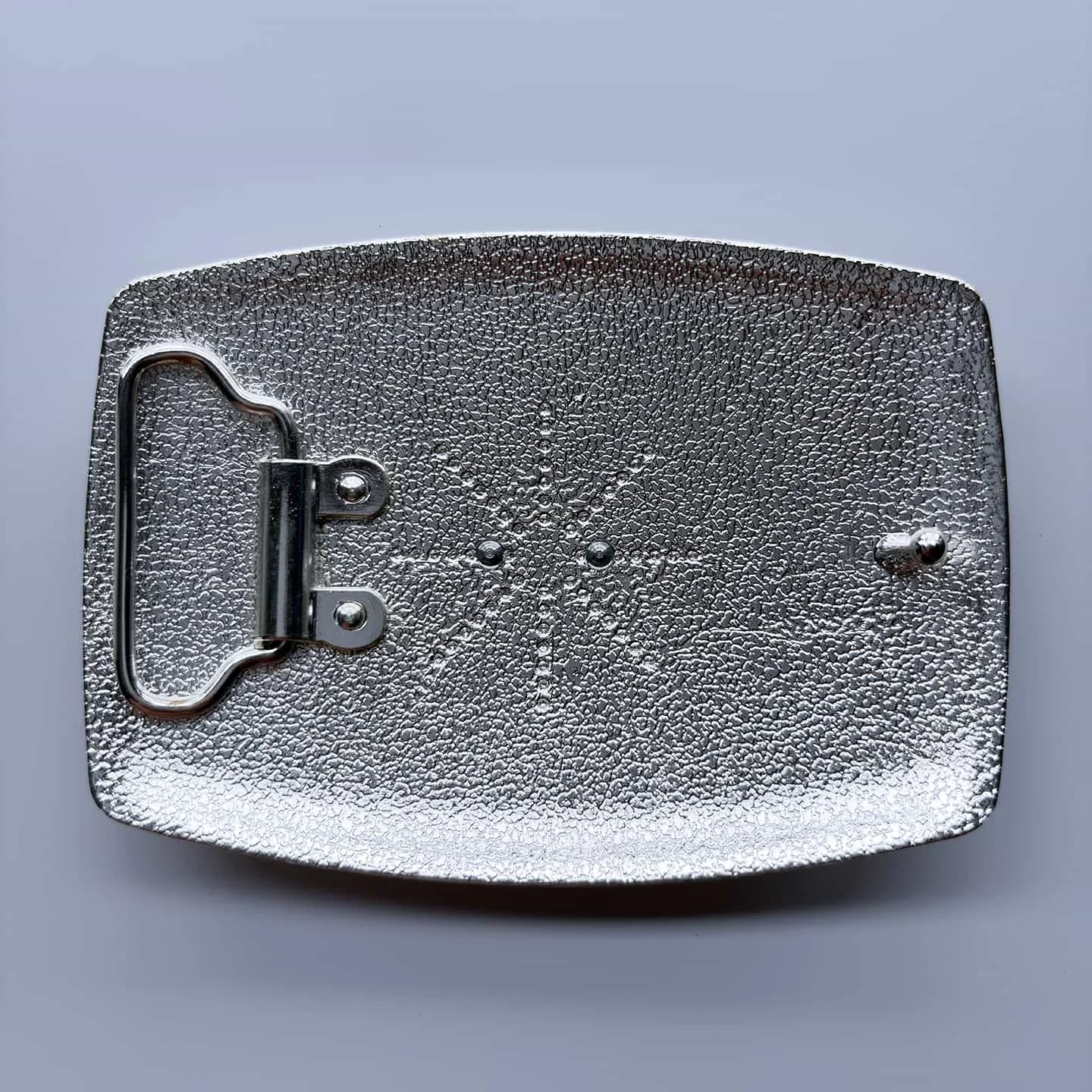 Bright Silver With Gold Fly Eagle Rodeo Star Cowboy Cowgirl Rectangle Belt Buckle Hebilla Gurtelschnalle Boucle de ceinture