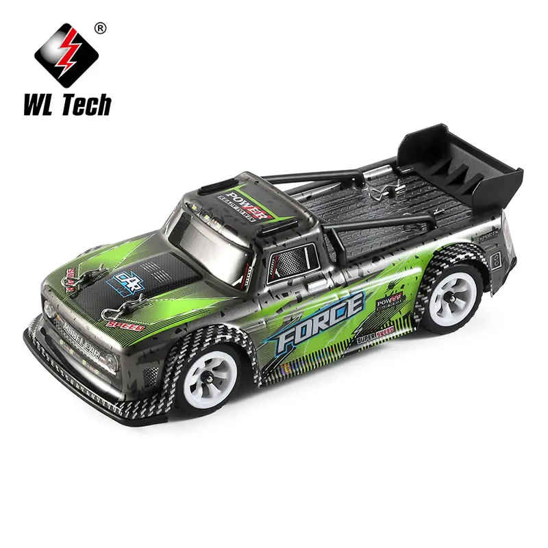 WLtoys WL 284131 1/28 4WD 2.4G Mini RC Racing Car High Speed Off-Road Remote Control LED Light Drift Alloy Truck Toys Kids Gift