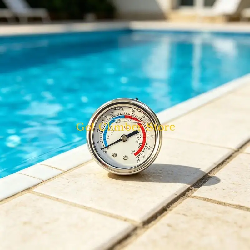 Q84C Pool Filter Pressure Gauge Pressure Gauge Meter Designs For Accurate Monitoring And Resistant Performances