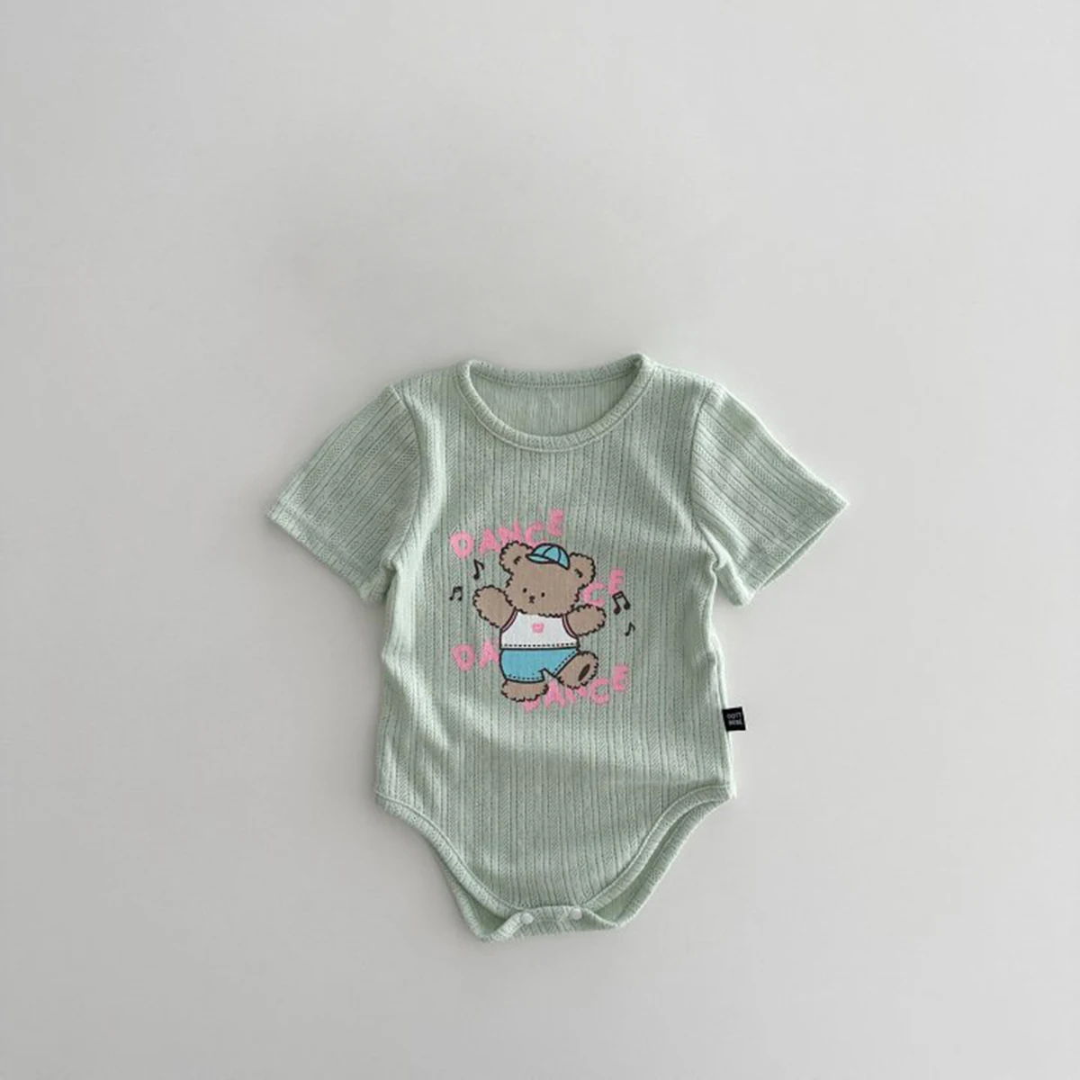 Summer Newborn Infant Baby boy girl Cartoon Bear Romper Rompers Kids Onepiece Fashion Baby clothing