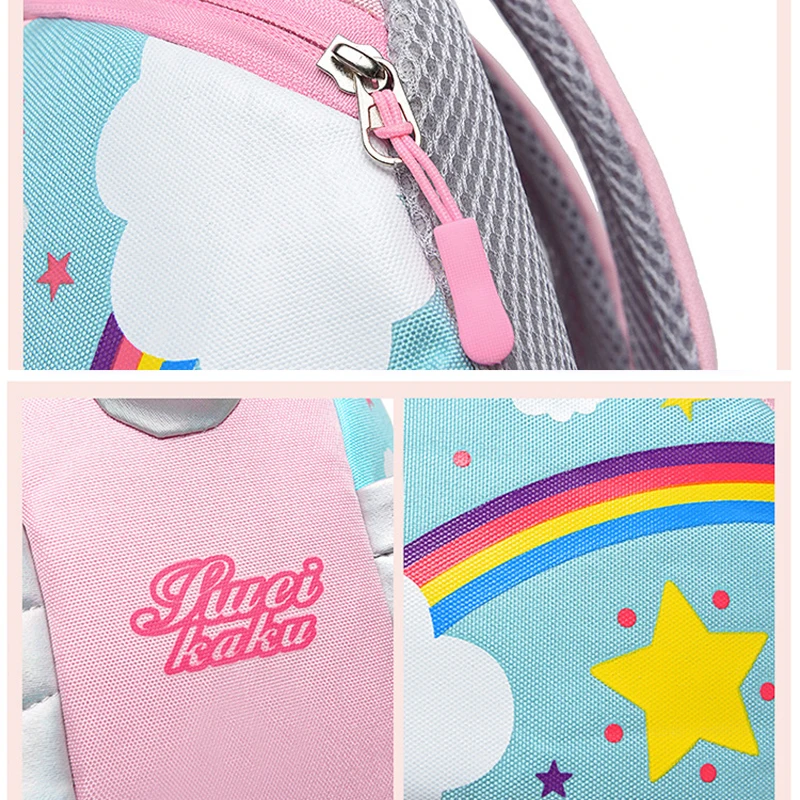 Toddler Harness Backpack Leash,Cartoon Angel Unicorn Baby Harness Backpack 1-5Year Boy Girl Babies with Anti Lost Bag Cute Wing