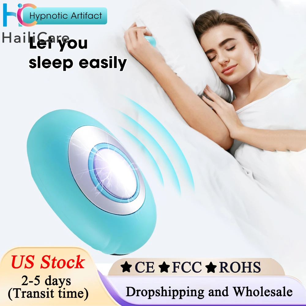 

Smart Sleep Instrument Anxiety Relief Neuro Sleep Nerves Insomnia Soothe Device Healthy Pulse Stimulation Hand Held Sleeping