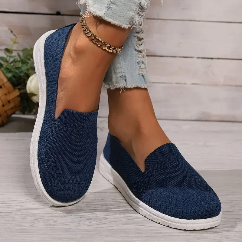 Damen neue elegante geflochtene Designer vulkan isierte Schuhe für Frauen 2024 Sommer Wohnung bequeme Outdoor-Bergsteiger Turnschuhe