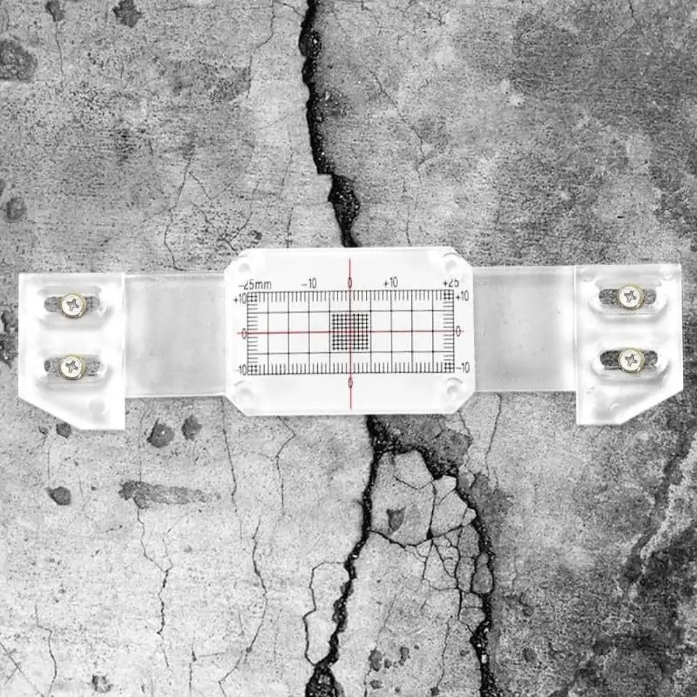 Positioning Corner Tell-Tale Crack Monitor Accurate Crack Measurement Versatile Monitorings Tool Precision Instrument