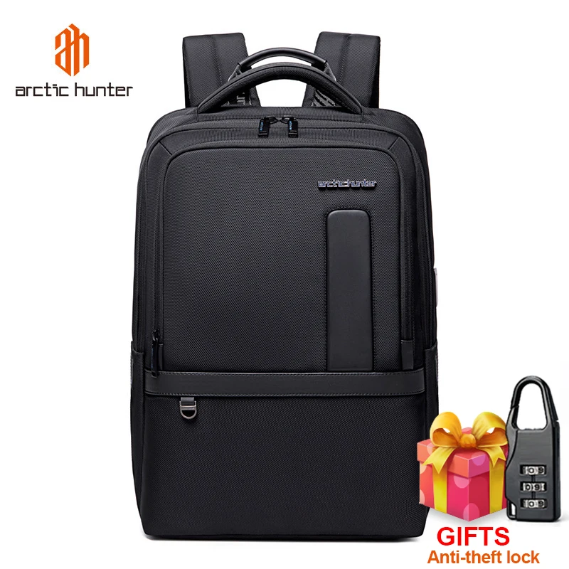 ARCTIC HUNTER High-end Business Backpack Men Can Expand Large-Capacity Business Travel Computer Bag Waterproof Multi-functional