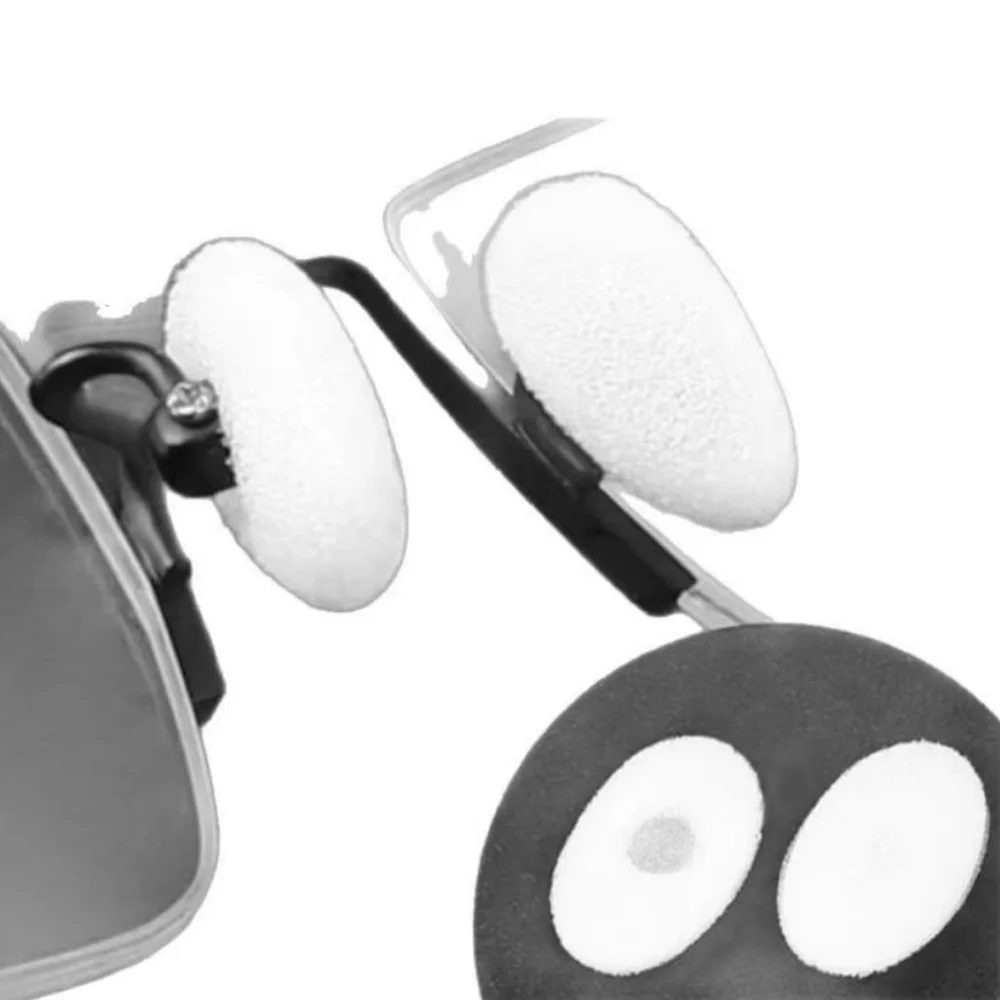 30Pcs Soft Foam Glasses Nose Pads Breathable Anti-slip Eyeglass Sponge Reduce Indentation Prevent Glasses From Slipping