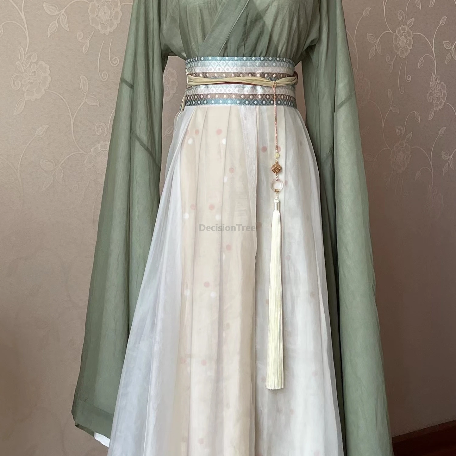 

Аксессуар Hanfu запрещенного шага 2022, винтажный сказочный колокольчик в китайском стиле, подвесной в старинном стиле с кисточкой на талии, светящийся кулон на талии