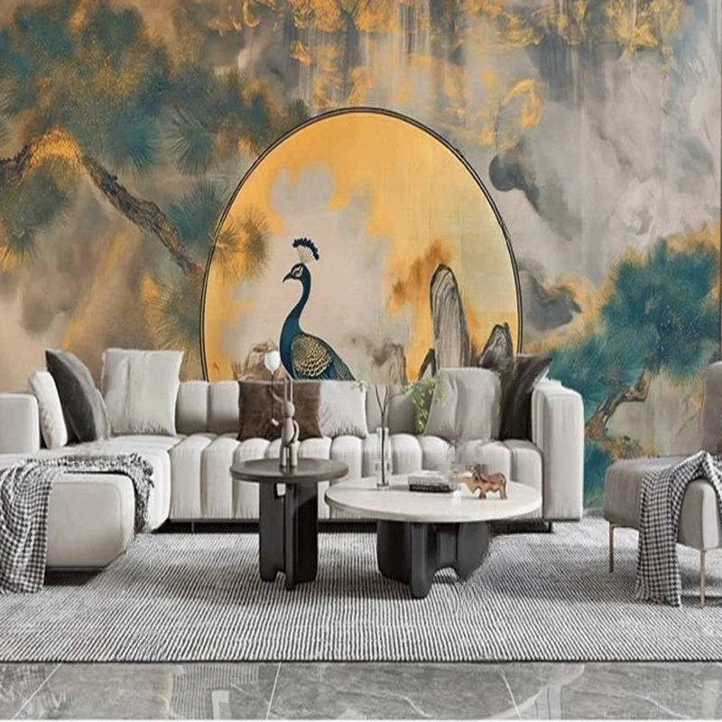 MU7770  Wallpaper Modern Fashion 3D Abstract Horse Animal Wall Murals Study Room Bedroom Background Wall Papers Home Decor