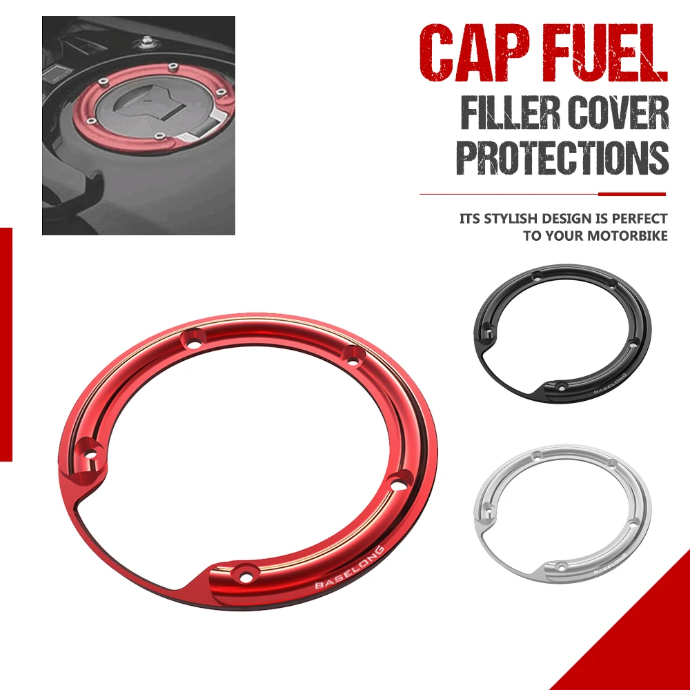 

For Honda Rebel1100 DCT 2021-2022-2023 CNC Aluminum Fuel Gas Oil Cap Tank Pad Filler Tankpad Protector Cover Rebel 1100 DCT