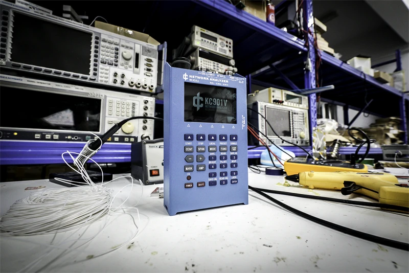 KC901V Handheld Vector Network Analyzer KC-901V Antenna RF Spectrum Field Multi-meter SWR Standing Wave Testing 7GHz Hot Sale