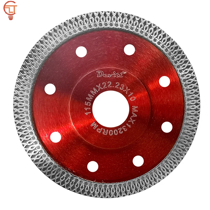 115mm Diamond Dry Cutting Blade Disc Porcelain Ceramic Tile Turbo Thin Stoneware