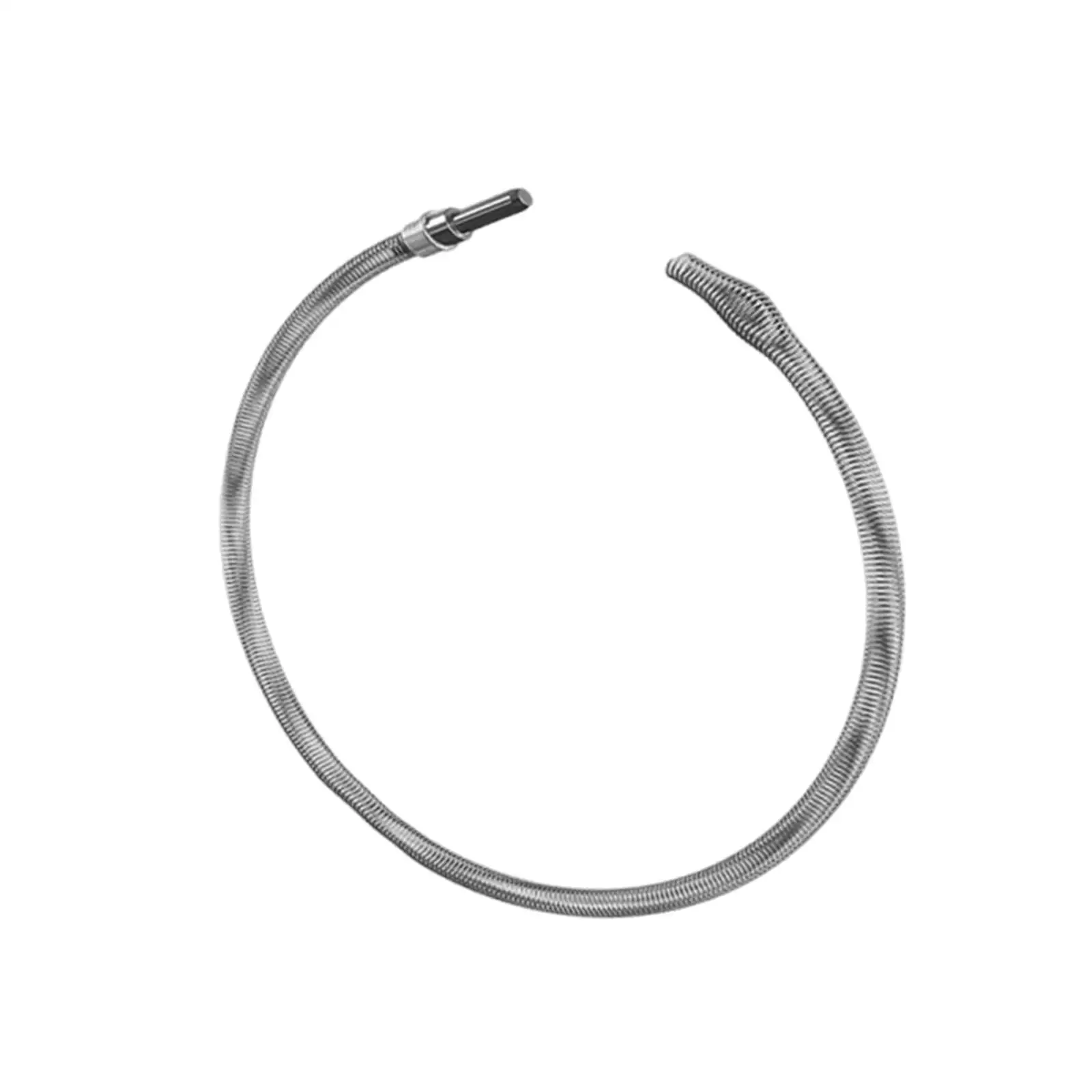Flexible Metal Drain Pipe Cleaning Cable Auger Attachment for Sink Shower and Toilet Clog Removal