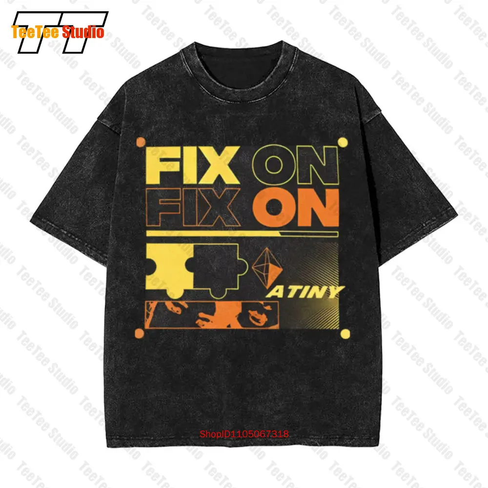 Ateez Mingi Ateez Fix On Kpop Concert Ateez Inception Vintage Oversized T-Shirt JCQD