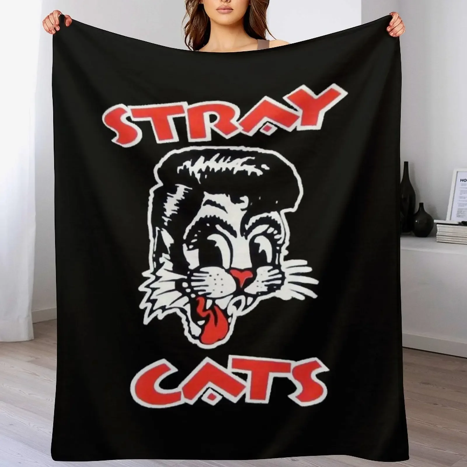 Where the hell is your sense of self-preservation, woman You reckless, beautiful, stray cat! Throw Blanket