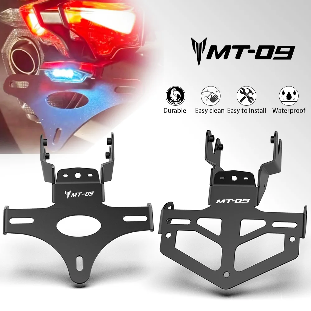 

For YAMAHA MT-09 Tail Tidy MT 09 SP 2024 2025 Motorcycle License Plate Holder Bracket Rear Tail Tidy Fender Eliminator Kit MT09