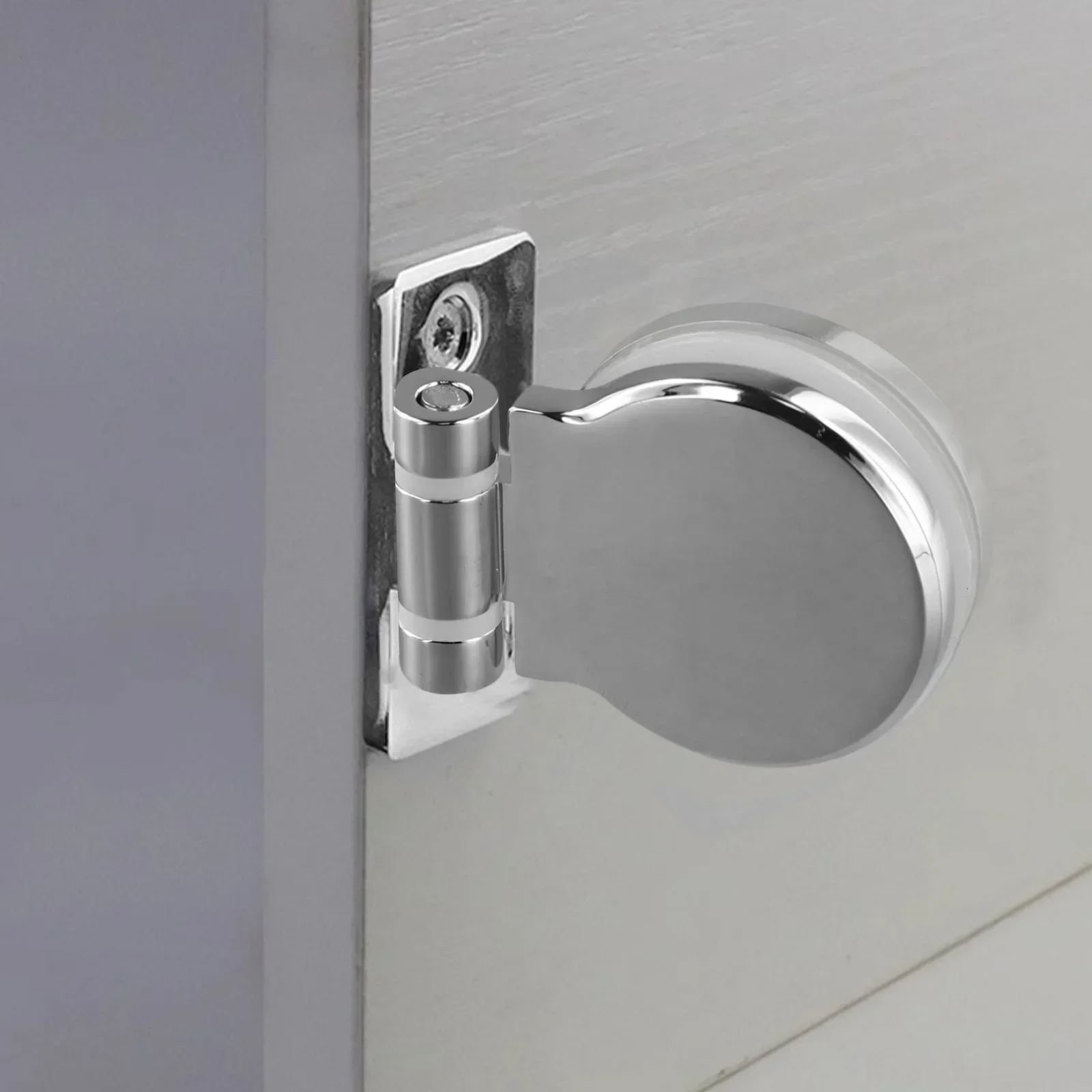 Charnière résistante HOGlass, accessoires HO180, installation facile, maintien sécurisé, côté unique
