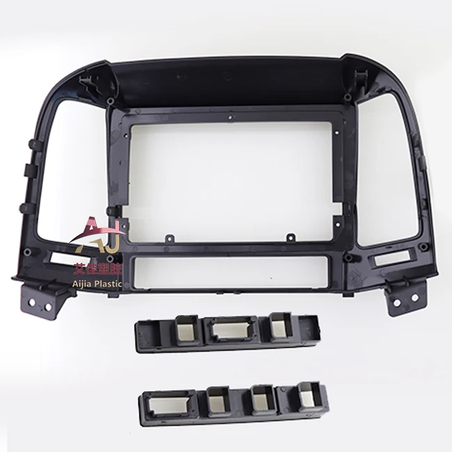 Aijia Car Accessories For 2006-2012 HYUNDAI SANTAFE 9INCH LHD Android Navigation Car Radio Fascia Frame