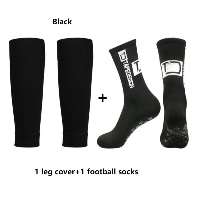 Protège-tibias de football à élasticité élevée, 1 couverture, chaussettes de sport non ald, football, tennis, basket-ball, cyclisme, chaussettes d'équitation