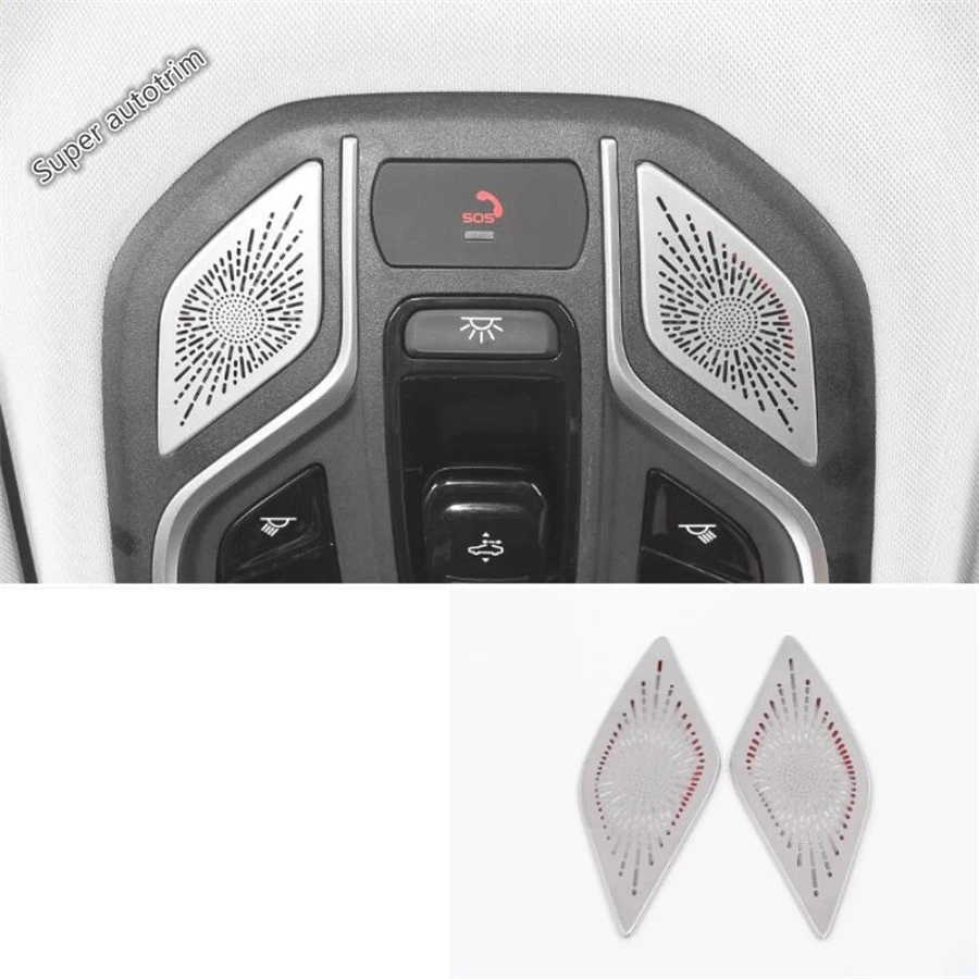

Front Door Speaker / Rear Trunk Horn / Reading Lamp Light / Cover Trim For Geely Boyue L / Starray 2023 2024 Silver Accessories